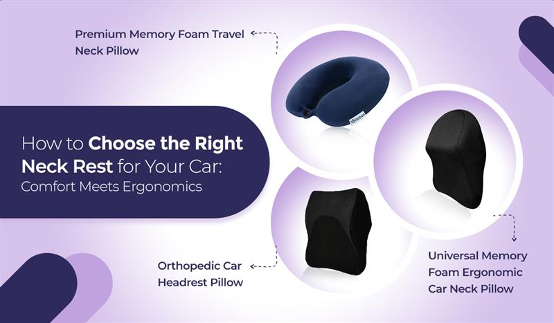 How to Choose the Right Neck Rest for Your Car: Comfort Meets Ergonomics