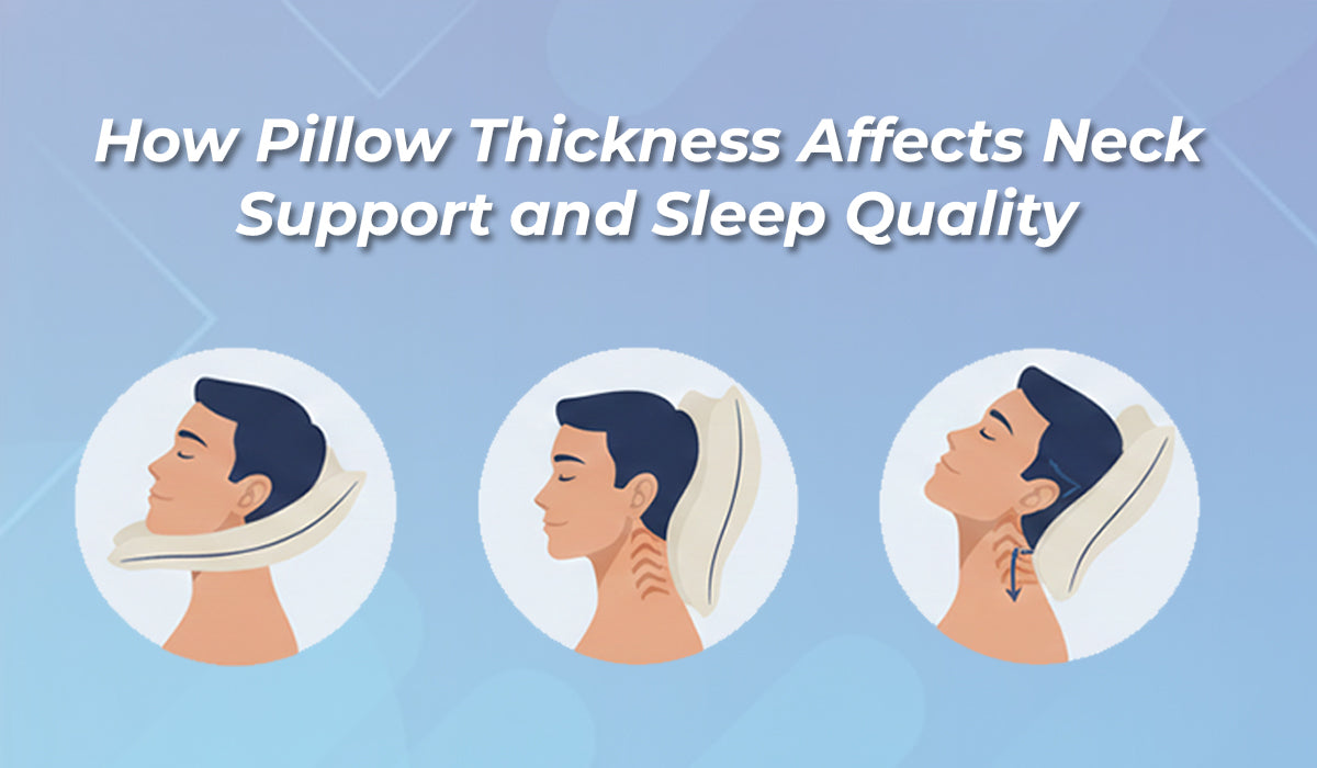 How Pillow Thickness Affects Neck Support and Sleep Quality