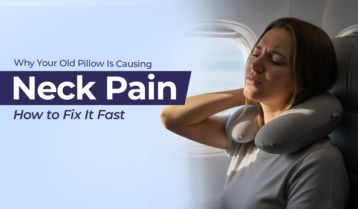Why Your Old Pillow Is Causing Neck Pain: How to Fix It Fast