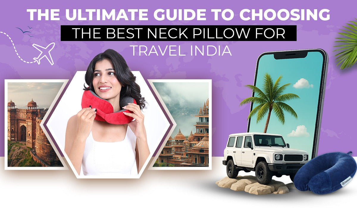 Billebon memory foam neck pillow