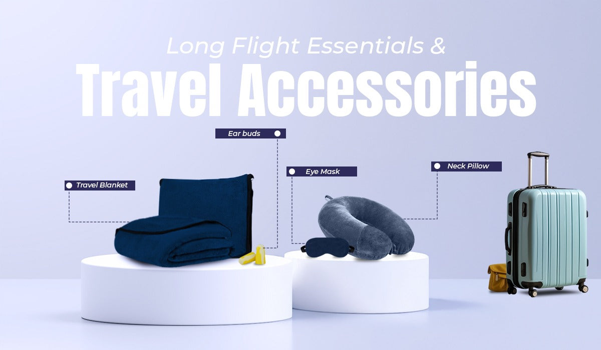 Ultimate Guide to In-Flight Comfort: Long Flight Essentials and Travel Accessories