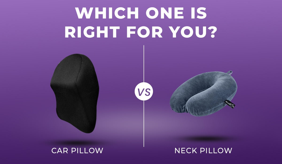 Car Pillow vs. Neck Pillow: Which One is Right for You?
