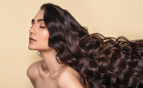 women with DIY tips for frizz-free hair